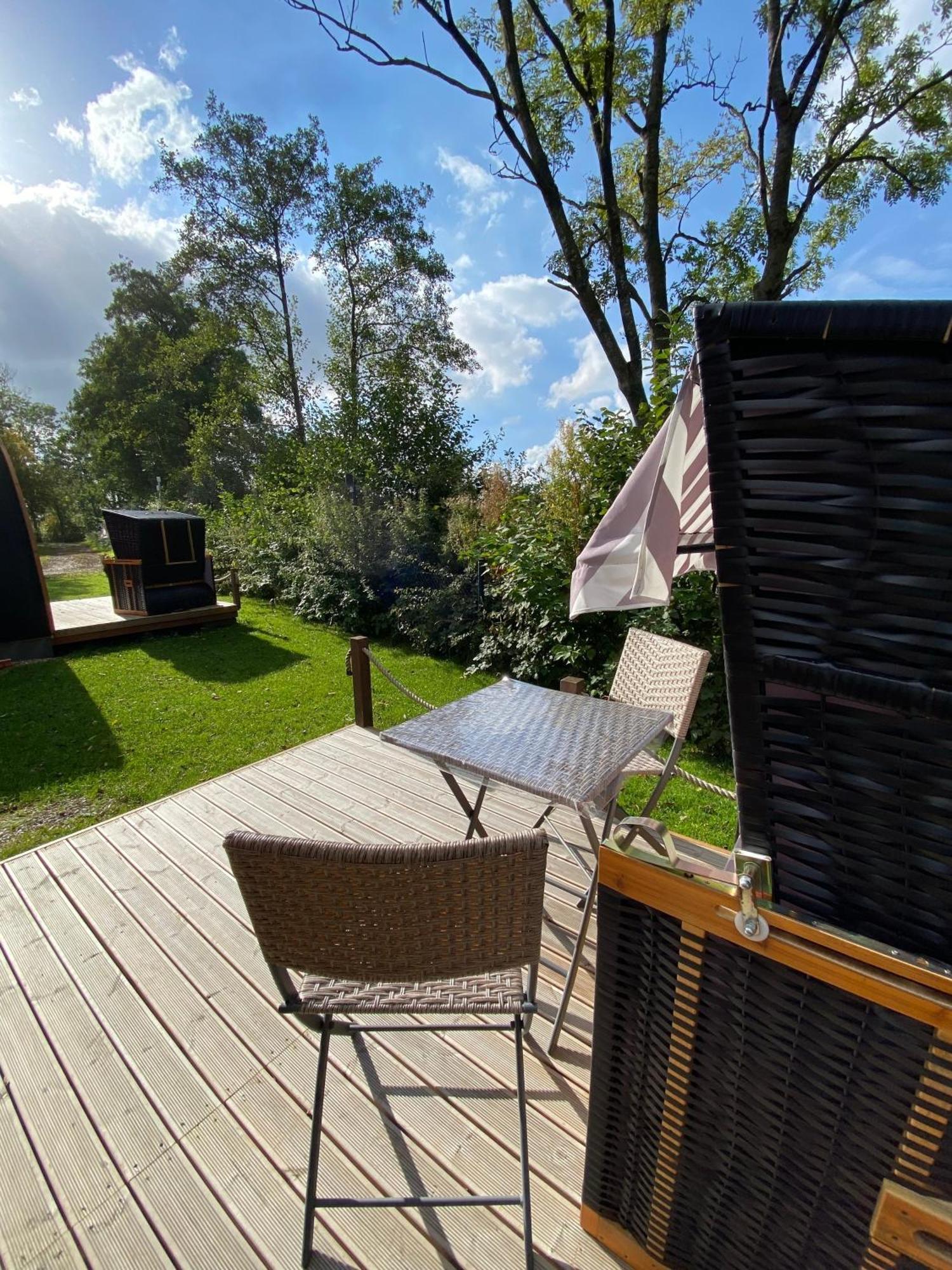 11 Premium Camping Pod Silberstedt Exterior foto